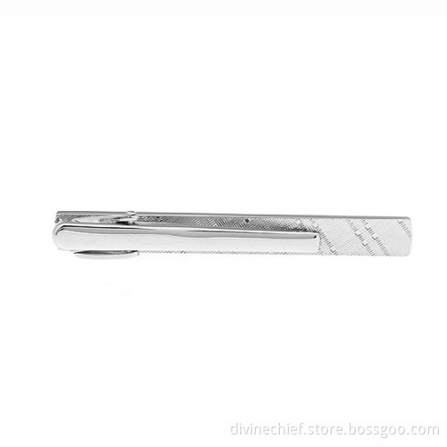 2016 Hot Selling Fashion Men Tie Clip With Black & Grey Paint